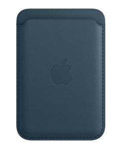 محفظة iPhone الجلدية مع MagSafe - أازرق 