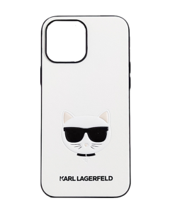 Karl Lagerfeld جراب حماية ايفون 13 برو - ابيض