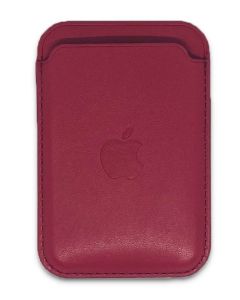 محفظة iPhone الجلدية مع MagSafe - أرجواني